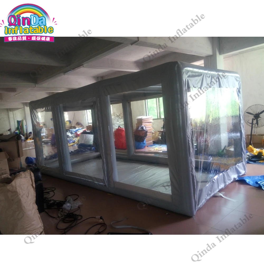 Portable Inflatable Car Storage Tent 0.6mm Pvc Inflatable Car Garage Tent With High Quality 2