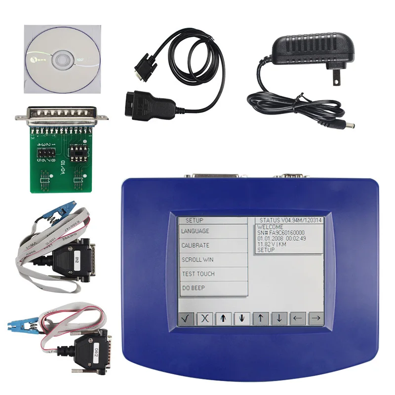 Digiprog 3 OBD Digiprog III с OBD2 кабелем ST01 ST04 Поддержка нескольких языков Digiprog3 V4.94 OBD для Fiat для Chysler