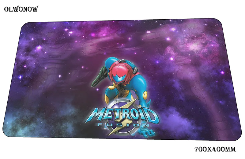 Metroid коврик для мыши красивый компьютерный коврик 70x40 см игровой коврик для мыши Большая профессиональная клавиатура со встроенной мышью игры ПК геймер стол