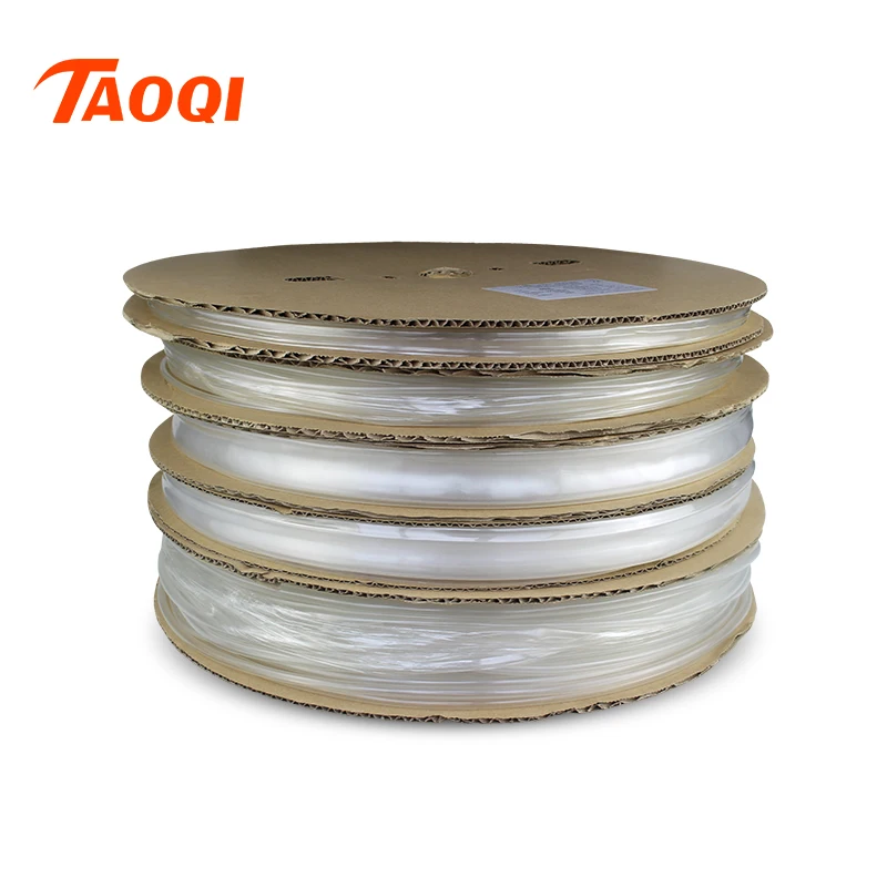 200meters/1Roll 5MM Ultra thin Transparent Clear Heat Shrink Tube