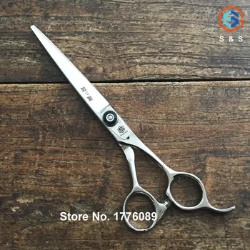 

Free shipping 6.0" inch big discount japan 440c steel hairdressing styling scissors promotion, S2-60