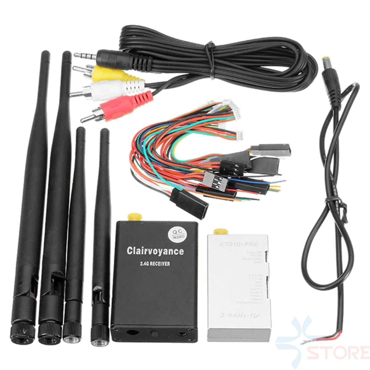 50KM Long Range CT210-PRO CR800 2.4GHz 2.4G 1000mW Transmitter Receiver Combo for FPV Racing 1