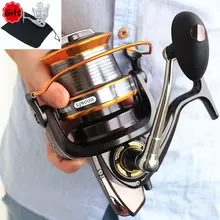 13 шариковых подшипников Рыболовные катушки Высокой Скорости 5,2: 1/4. 11:1 спиннинговая Катушка влево/вправо морское рыболовное колесо рыболовные катушки с бесплатной сумкой