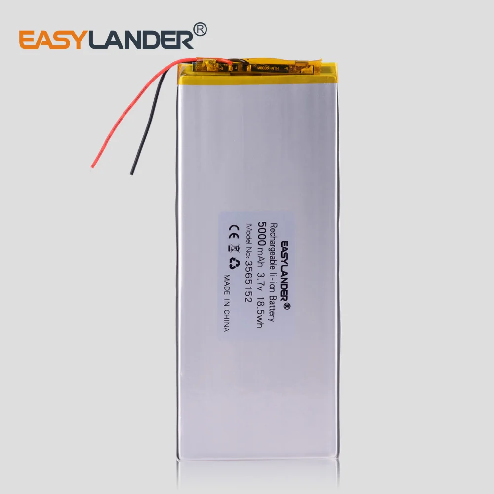 3 8 V 7 5000mAh [3565152] PLIB Полимерный литий ионный/литий ионный аккумулятор для замены Nvidea