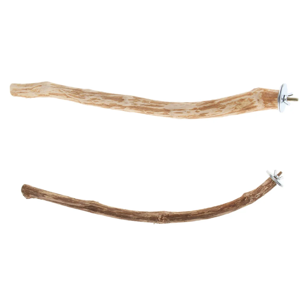 Amagogo Pet Bird Natural Wild Wood Branch Perches for Climbing and Playing