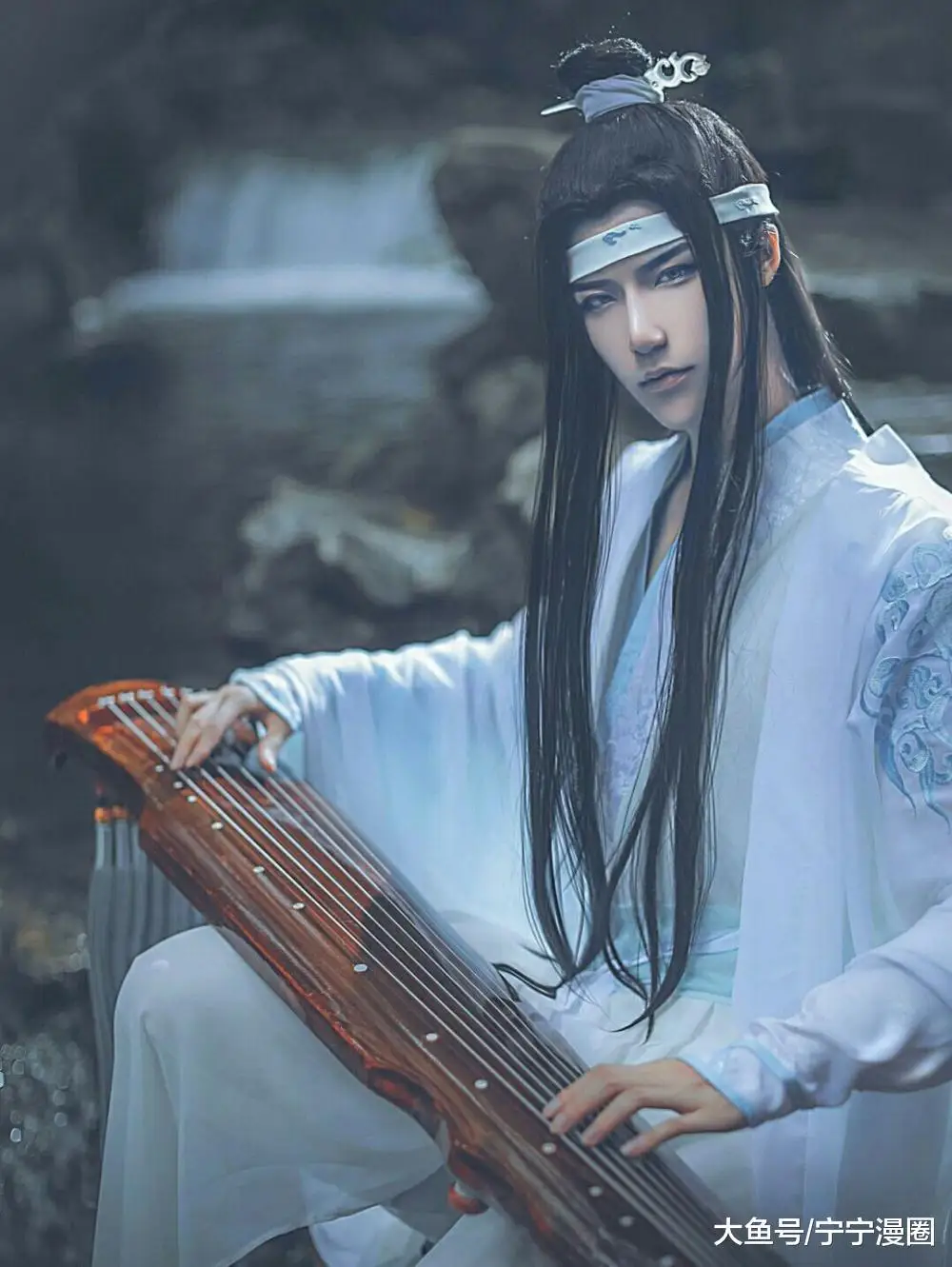 Lan Wangji Косплей Grandmaster of Demonic культивирование костюм Lan Wangji взрослый Mo Dao Zu Shi костюм основатель диаболизма