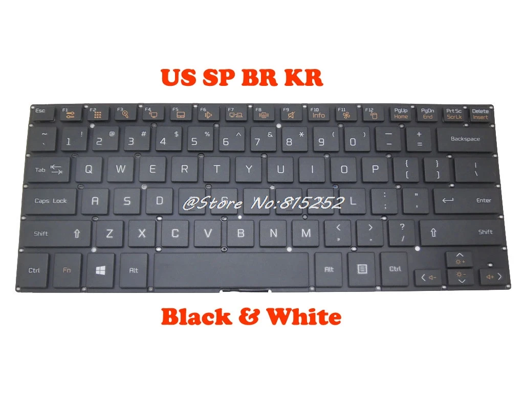 Keyboard For LG 13U360 AEW73669813 AEW73669811 BR Brazil AEW73669804