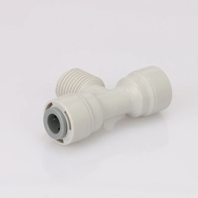 1/4 &quot 1/4&quot NPT наружная резьба &quotOD трубка RO фильтр для воды 3 способа быстрый