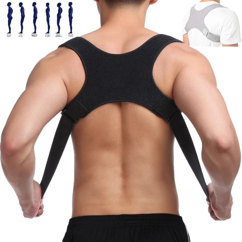 

New Spine Posture Corrector Protection Back Shoulder Posture Correction Band Back Pain Relief Corrector Brace Drop Shipping