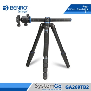 

Benro GA269TB2 Tripod Aluminum Camera Tripods Monopod For Camera With B2 Ballhead Max Loading 14kg DHL Free Shipping