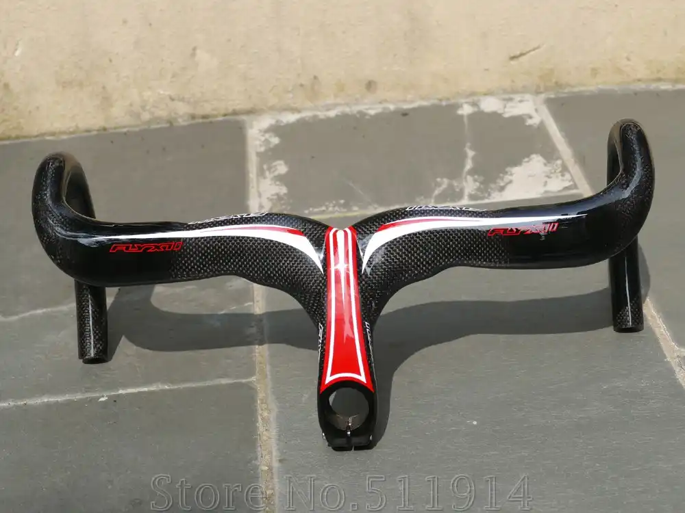 integrated bar stem road bike