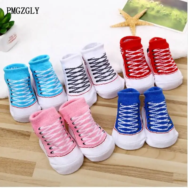 Cute Baby Socks Non-slip Rubber Soles Sock for Baby Girls Boys Cartoon Newborn Kids Socks Children Baby Cheap Stuff Baby Socks