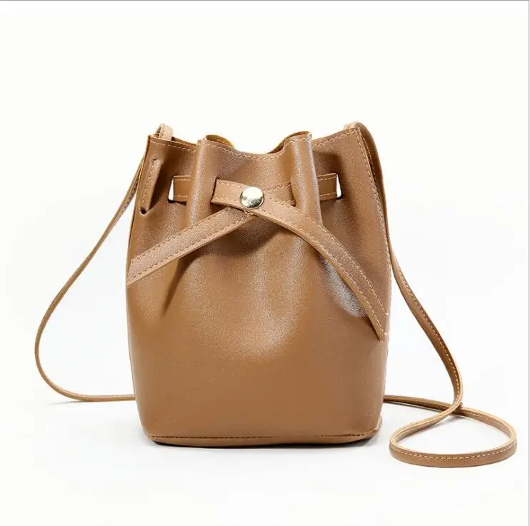 Spring hot new fashion bucket bag trend single shoulder Messenger bag handbag