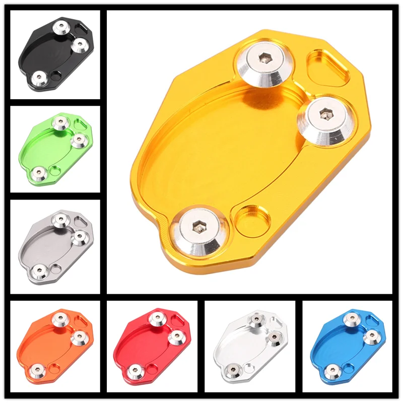 

GZYF Side Stand Kickstand Extension Plate Pad for Kawasaki Z1000 Ninja ZX10R ZX6R 2013 2014