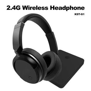 

Wireless Gaming Headphones 2.4GHz 3.5mm & RCA Sports Wired Headset Stereo Bass Music Earphones w/Transmitter for Smartphones