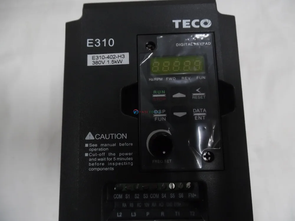 Новый TECO Inverter VFD E310 Series 402 H3 2HP 1500W 3 phase 380 ~ 480V 50/60Hz|3 phase|inverter vfdvfd inverter |