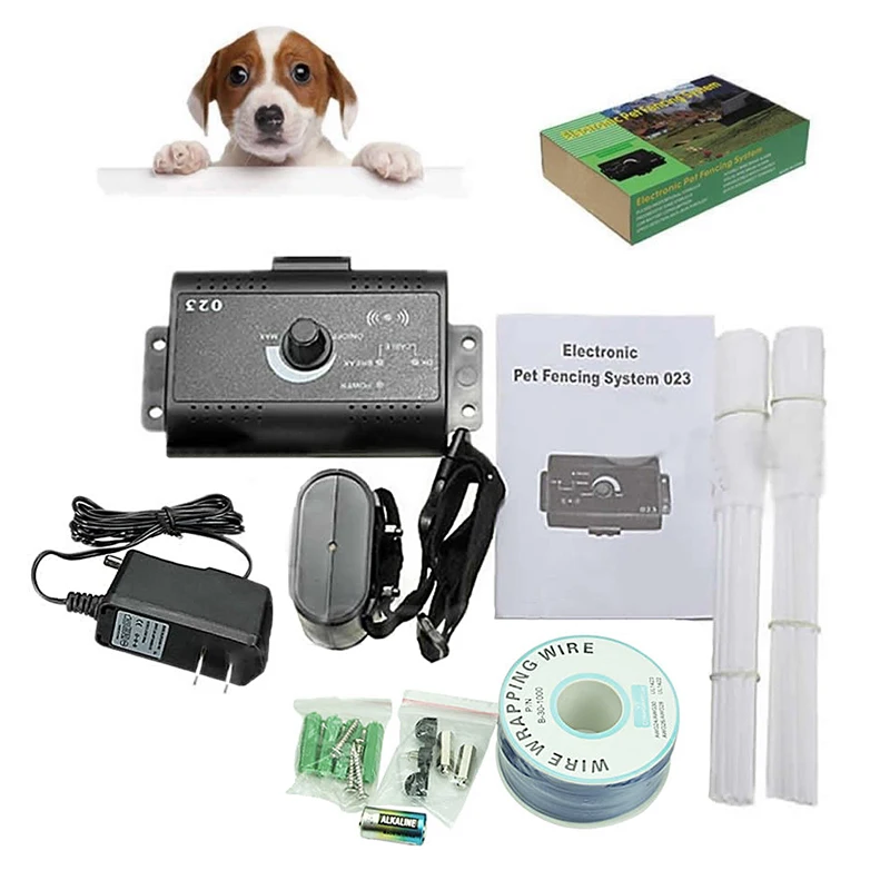 

Free delivery Newest EU Plug Waterproof Ground Electronic Wireless Fence Containment System Dog Pet