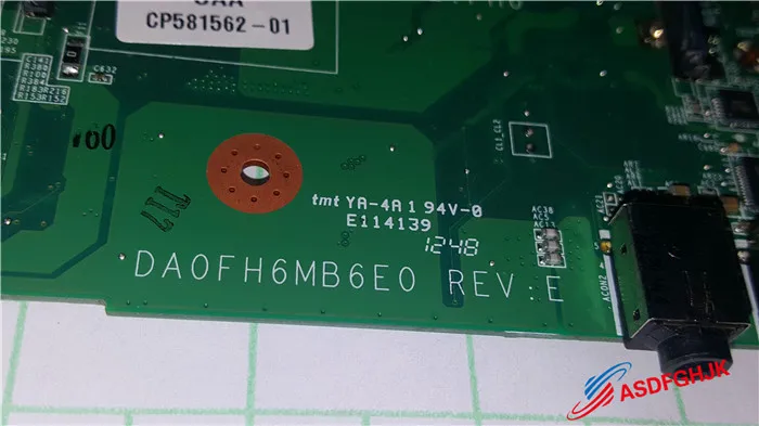 price reduction  Original FOR Fujitsu Lifebook Ah532 Series LAPTOP Motherboard DA0FH6MB6E0 Fully tested