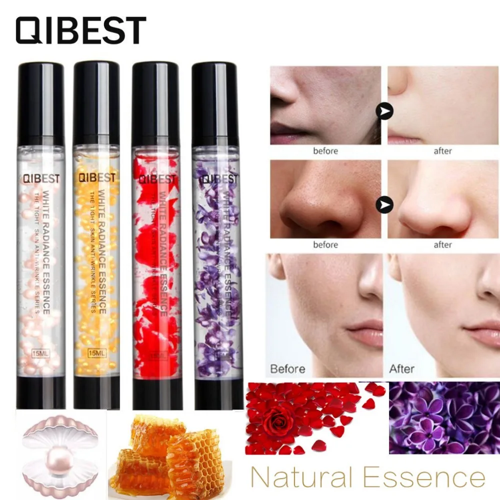 

Qibest Firming Primer Makeup Base 15ml Face Rose Pearl Essence Oil Control Professional Make Up Pores Brand Foundation Primer