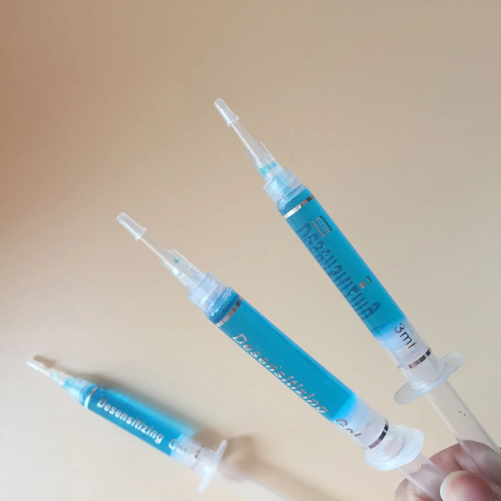 15pcs 10pcs 5pcs professional 3ml Teeth whitening desensitizing gels avoid sensitivity tooth gel