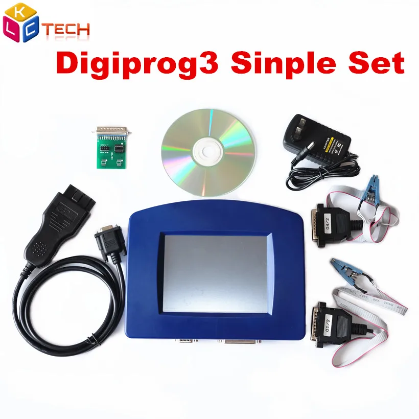 

Digiprog3 Digi prog 3 With OBD2 ST01 ST04 Cable Newest Version V4.94 Digiprog III Digiprog 3 OBD2 version Odometer Programmer