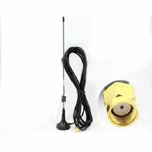 Wifi антенна 2,4 ГГц 7dbi с высоким коэффициентом усиления с RP-SMA разъемом усилитель сигнала Уровень поляризации Новая антенна Wi-Fi маршрутизатор