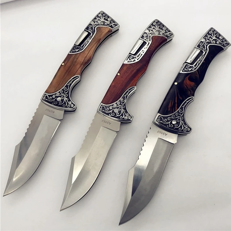 

9" Karambit Tactical Knife OEM EDC Embossed Pattern 440C Blade Resin Handle Pocket Knives Survival Tool Outdoor Knifes