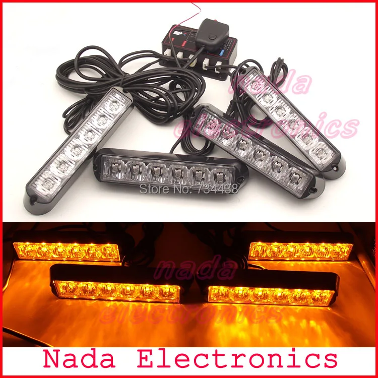 24led автомобиль Стробоскопы 4x6LED вспышки сигнальная лампа полиция свет решетки Сид грузовик бортовой строб лампы красный синий Янтарный белый зеленый 24led автомобиль Стробоскопы 4x6LED вспышки сигнальная лампа полиция свет решетки Сид грузовик бортовой строб лампы красный синий Янтарный белый зеленый