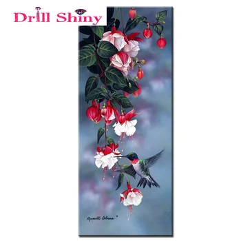 

Drill Shiny Diamond Embroidery DIY 5d Diamond Painting flower Diamond Painting Rhinestone Cross Stitch Decoration stickers
