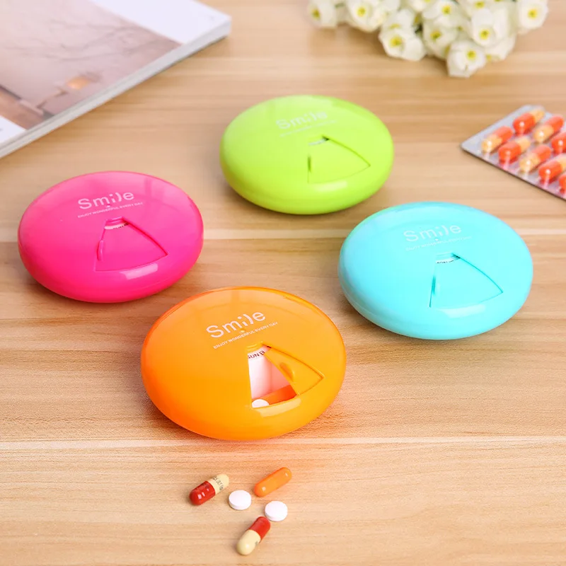 

7 Days Weekly Pill Case Medicine Storage Tablet Pill Box with Clip Lids Pills Organizer Case Splitters Storage Dispenser Travel