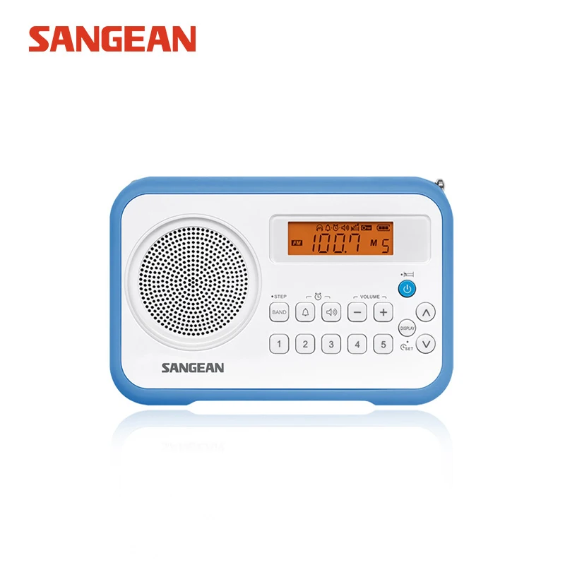 Sangean PR-D18 Free shipping radio with clock mini