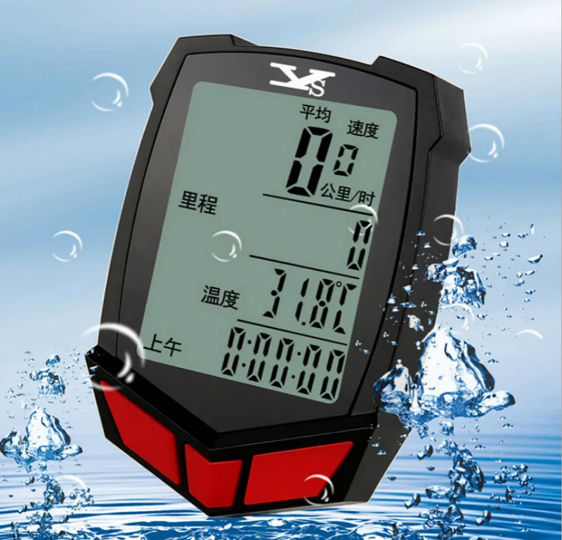 

Waterproof Bicycle Computer Wireless And Wired MTB Bike Cycling Odometer Speedometer bicycle accessories LCD Digital Display
