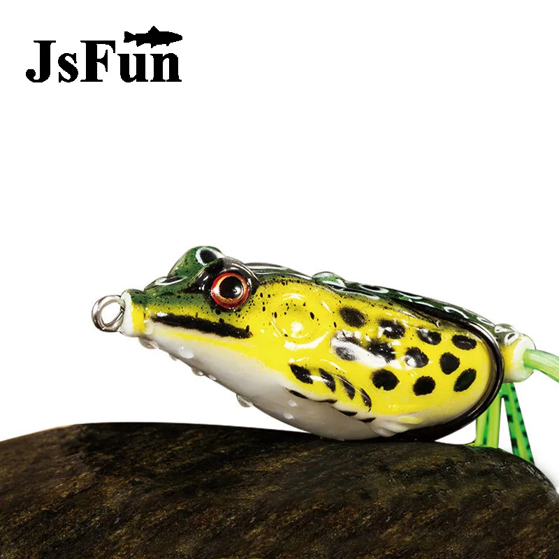 JSFUN Оптовая 20pcs/lot мягкие пластиковые рыбалка приманки лягушка приманки с крючки верхней воды 5см 8г/10г искусственные снасти FU355 JSFUN Оптовая 20pcs/lot мягкие пластиковые рыбалка приманки лягушка приманки с крючки верхней воды 5см 8г/10г искусственные снасти FU355