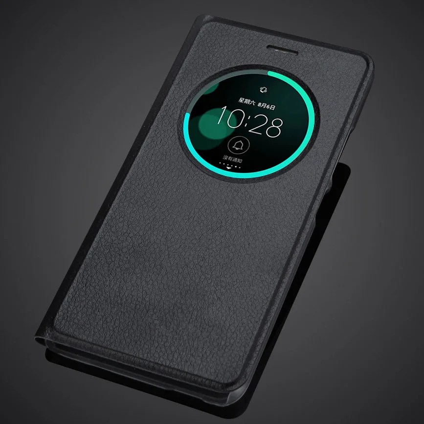 

Flip View Window pu Leather Case For ZenFone3 Max ZC520TL Phone Protect Back cover for ASUS Zenfone 3 Max ZC ZC520 520 520TL TL