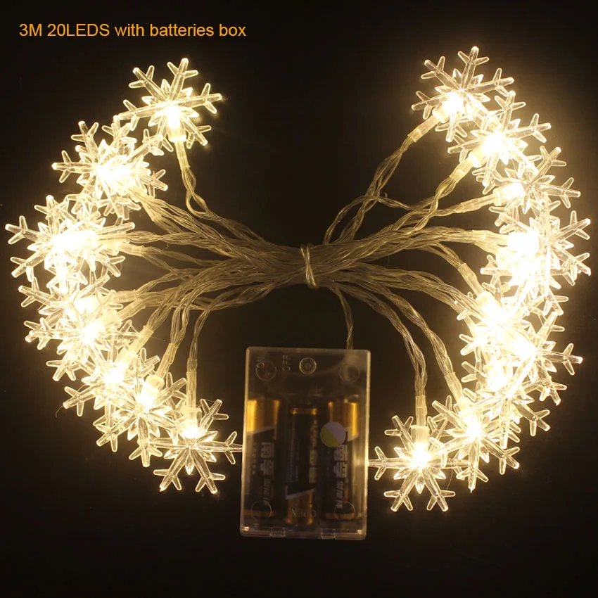 LED snow string light3