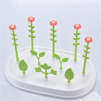 

Baby Bottle Drying Rack Flower Tree Dryer for Bottles Detachable Baby Bottle Holder Feeding Bottle Drying Baby Pacifier Shelf