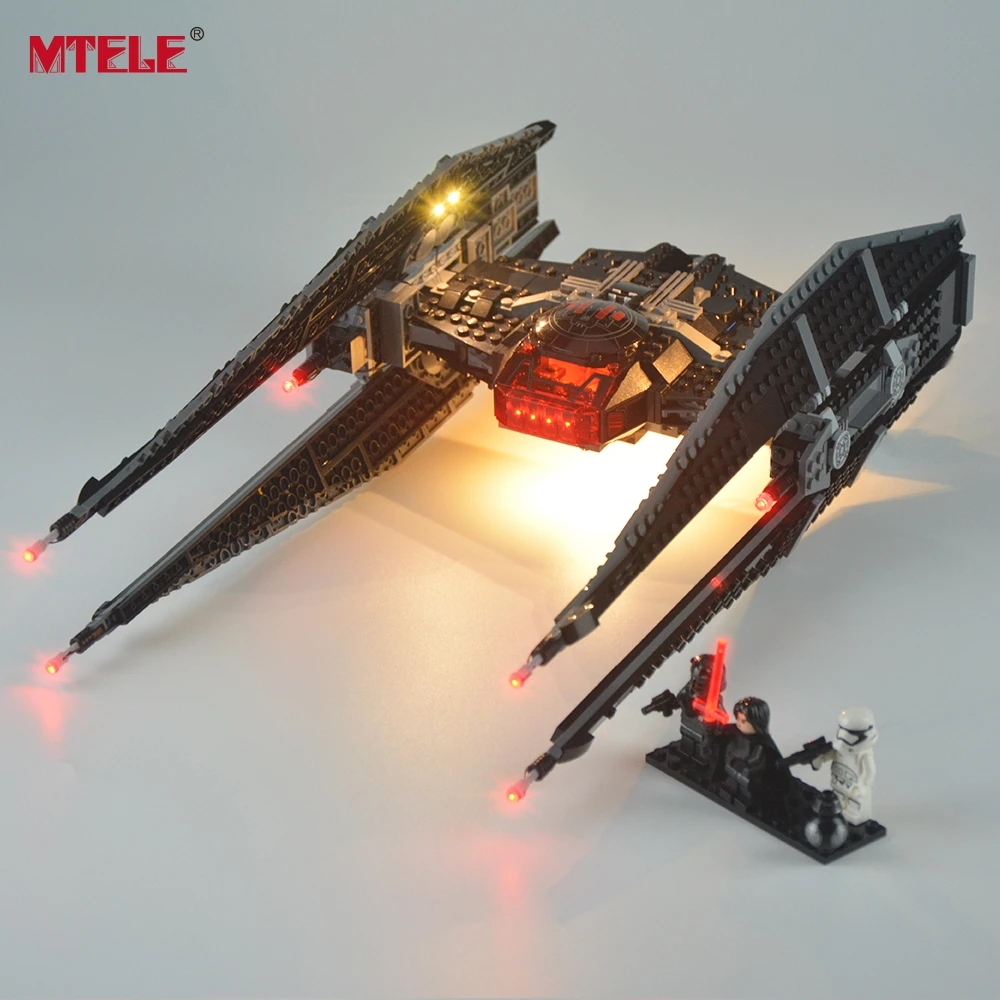 MTELE светодиодный светильник для 75179 Ren's TIE Fighter светильник, совместимый с 05127(не включает модель