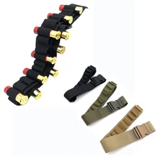 Охотничий бандолир стрелок Пистолетная гильза сумка 12 GA 27 патронов патроны держатель ремень 140 см Держатель Пистолет Аксессуары