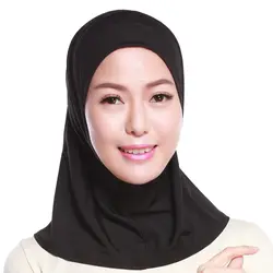 Для женщин под шарф, шляпа, шапка кость Бонне исламский головной лента для ношения шеи груди крышка 20 ColorsLisa магазин