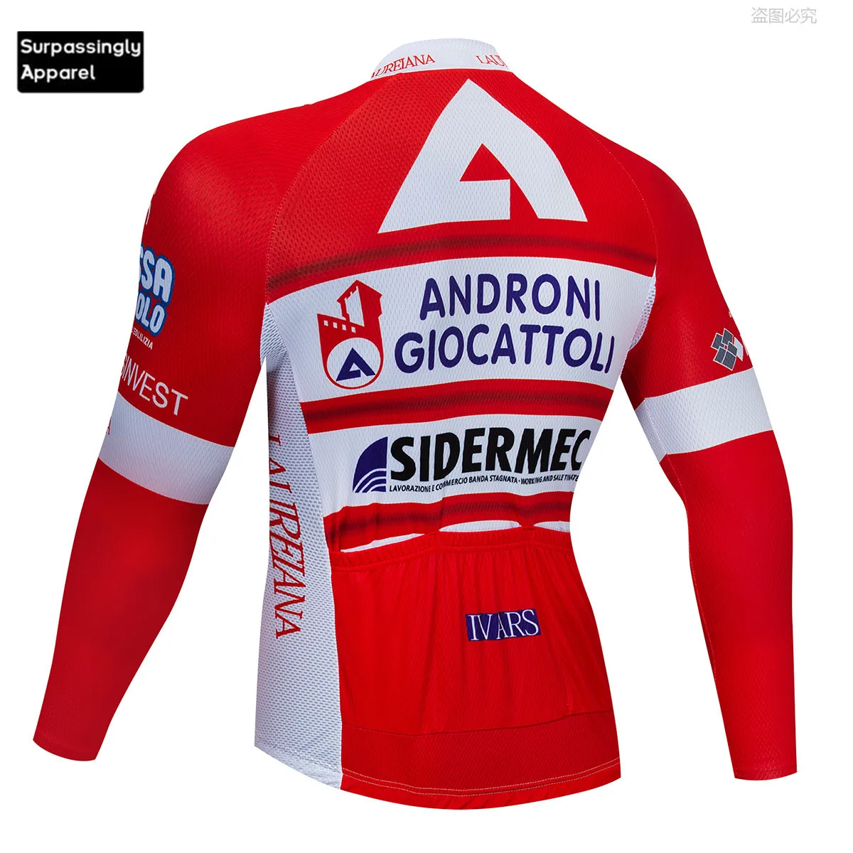 Команда ANDRONI велосипедные наборы 16D осень 2019 Новая мужская велосипедная Одежда дышащая быстросохнущая велосипедная одежда с длинным