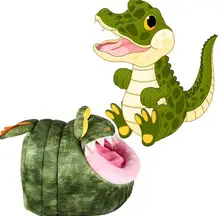 HERMOSO forma de dinosaurio invierno cálido cama para perros mascota casa para perros suave cama para mascotas, perrera perrito cojín cálido cesta moda colorido