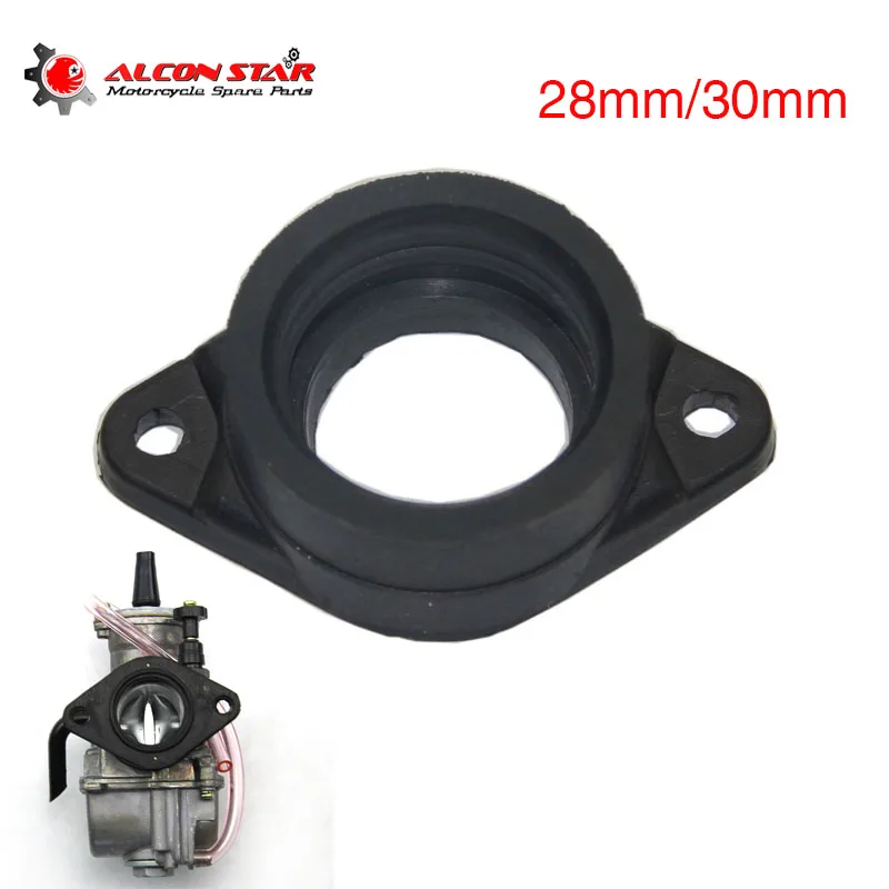 

Alconstar Motorcycle Carburetor Interface Adapter Intake 28mm/30mm 32mm/34mm For Keihin KOSO 21 24 26 28 30 32 34mm Carburetor