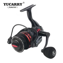YUCARRY бренд XM серия 5,5: 1/4. 7:1 13+ 1BB спиннинговая Рыболовная катушка 1000-7000 металлическое спиннинговое колесо рыболовные снасти+ запасная катушка