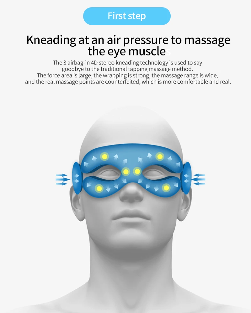 HTB1Ijc6cl1D3KVjSZFyq6zuFpXaJ Eye Massager With Heat Smart Airbag Vibration Eye Care Compress Bluetooth Eye Massage Relax Migraines Relief Improve Sleep