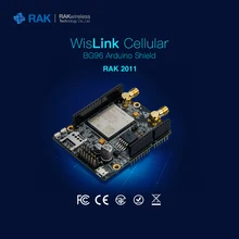 WisLink cellular Quectel BG96 Arduino Щит NB-IoT модуль Поддержка 2G 4G LTE EGPRS сеть со слотом для sim-карты gps антенна Q081