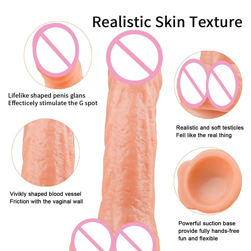 Realistic Penis Super Huge Big Dildo Suction Cup Dildo Realistic Dildos Sex Toys For Woman Female Masturbation Large Dick