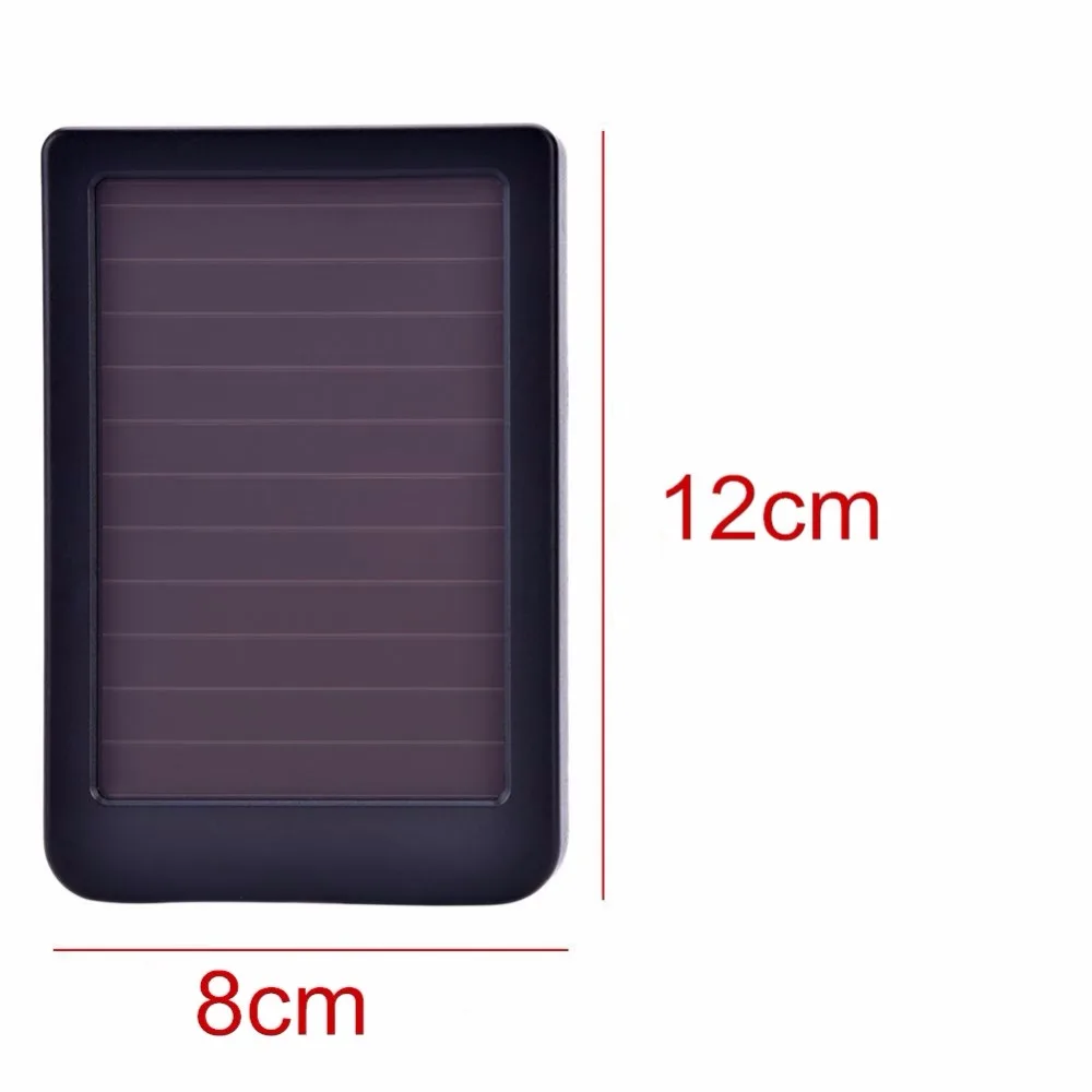 HC300M Solar Panel Battery External Power Charger for Suntek Hunting photo traps camera HC500M HC700G HC550M HC700G HC350M