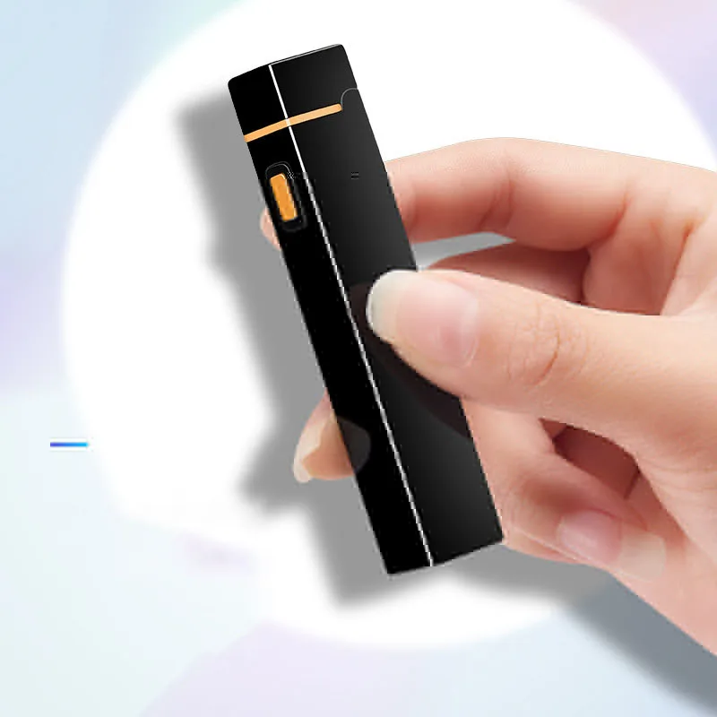 Портативная мини зажигалка с usb зарядкой электрическая двойной дугой