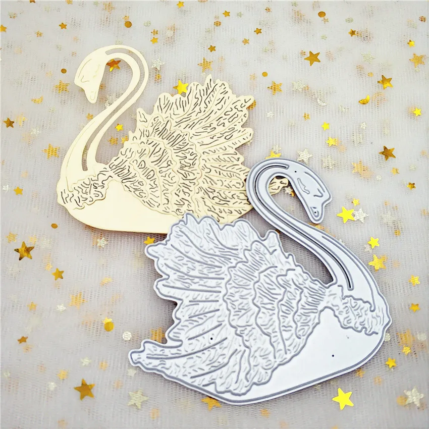 

ZhuoAng Free swan Cutting/DIY Paper Card Craft Embossing Die Cut DIY scrapbooking Die cutting machine
