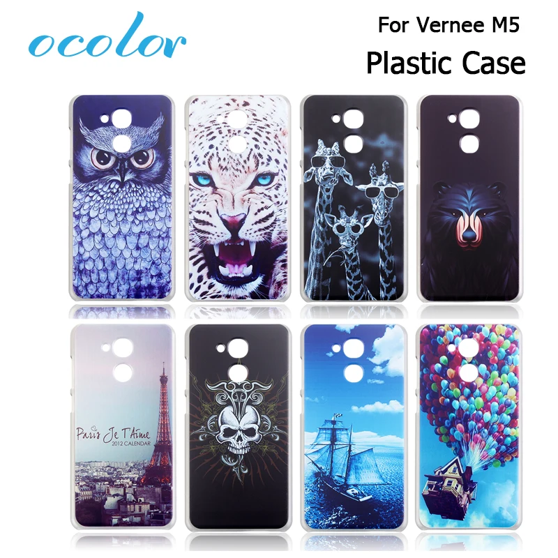 

HYYT For Vernee M5 Plastic Back Cover Case Protective Case Hard Fashion Painted Case Shell For Vernee M5 Phone Case